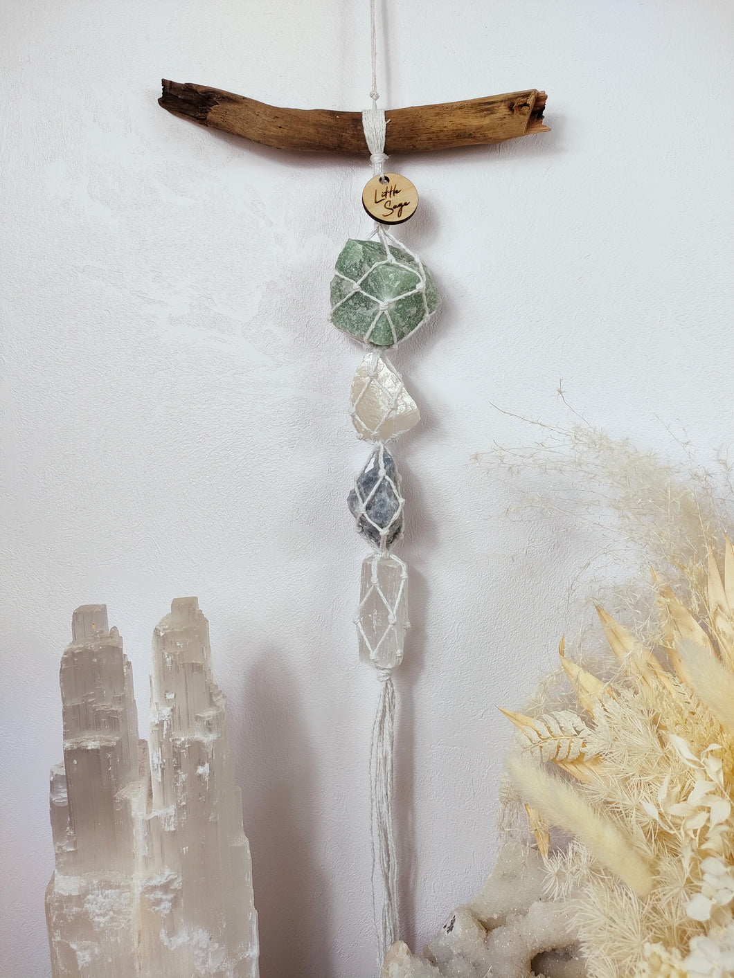 Aventurine - White Calcite - Blue Calcite - Selenite