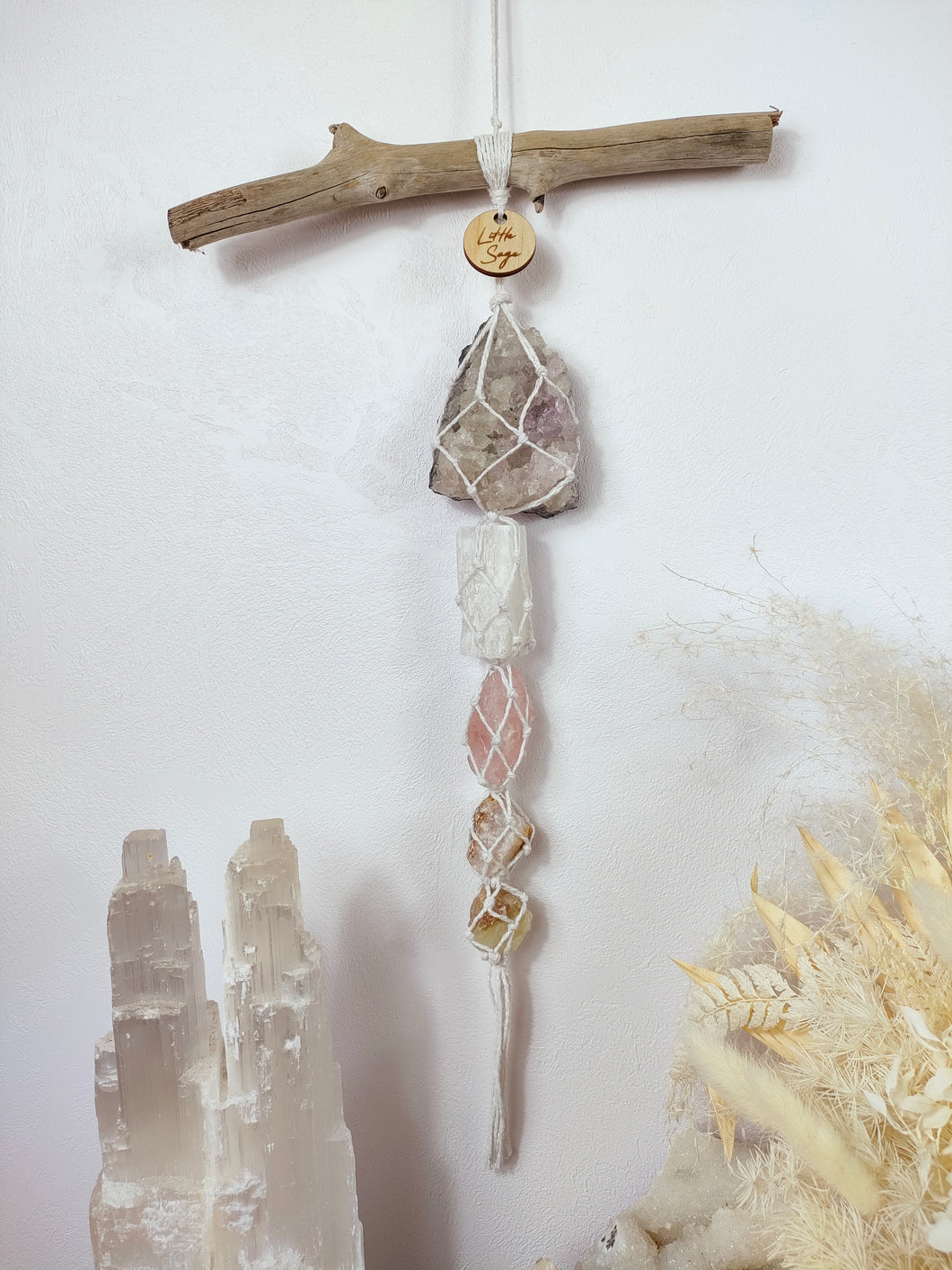 Amethyst - Selenite - Rose Quartz - Citrine - Calcite