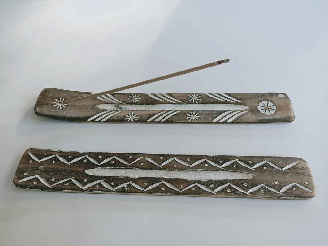 Wood Incense Holder