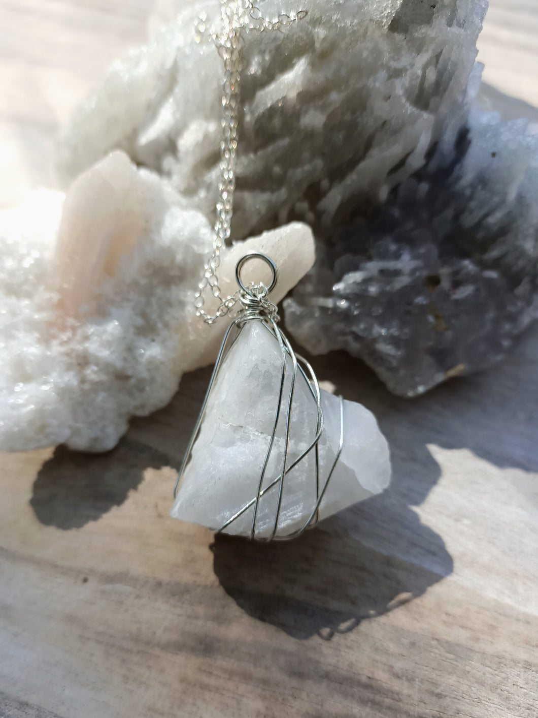 Clear Quartz 24” Necklace