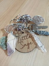 Load image into Gallery viewer, Wrapped Crystal Keyring

