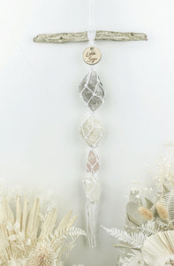 Amethyst - Clear Quartz - Rose Quartz - White Calcite