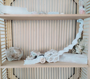 Rose Quartz - Crystal Cord Droplet