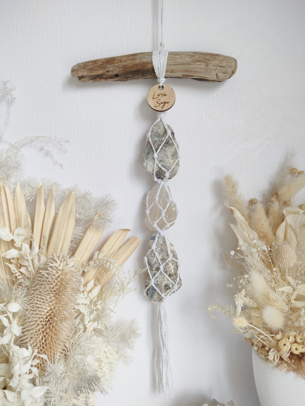 Golden Beryl - White Calcite - Kyanite