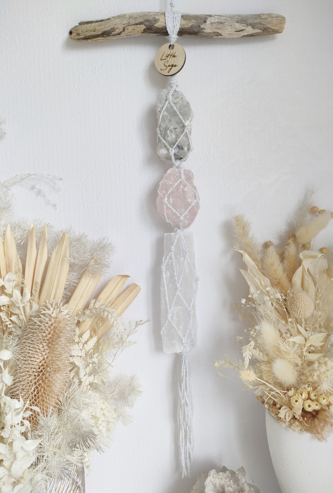 Moonstone - Rose Quartz - Selenite