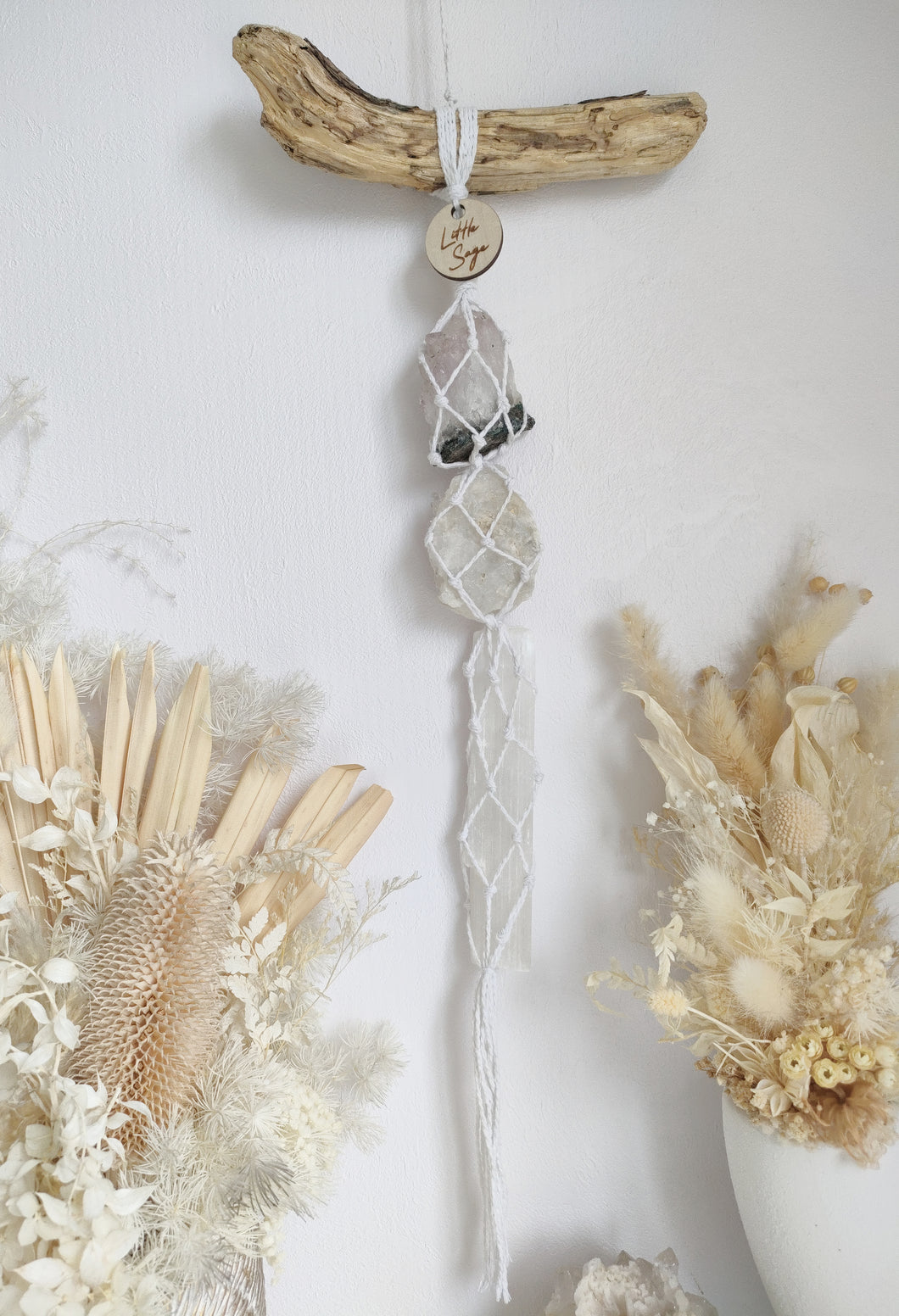 Amethyst - Clear Quartz - Selenite