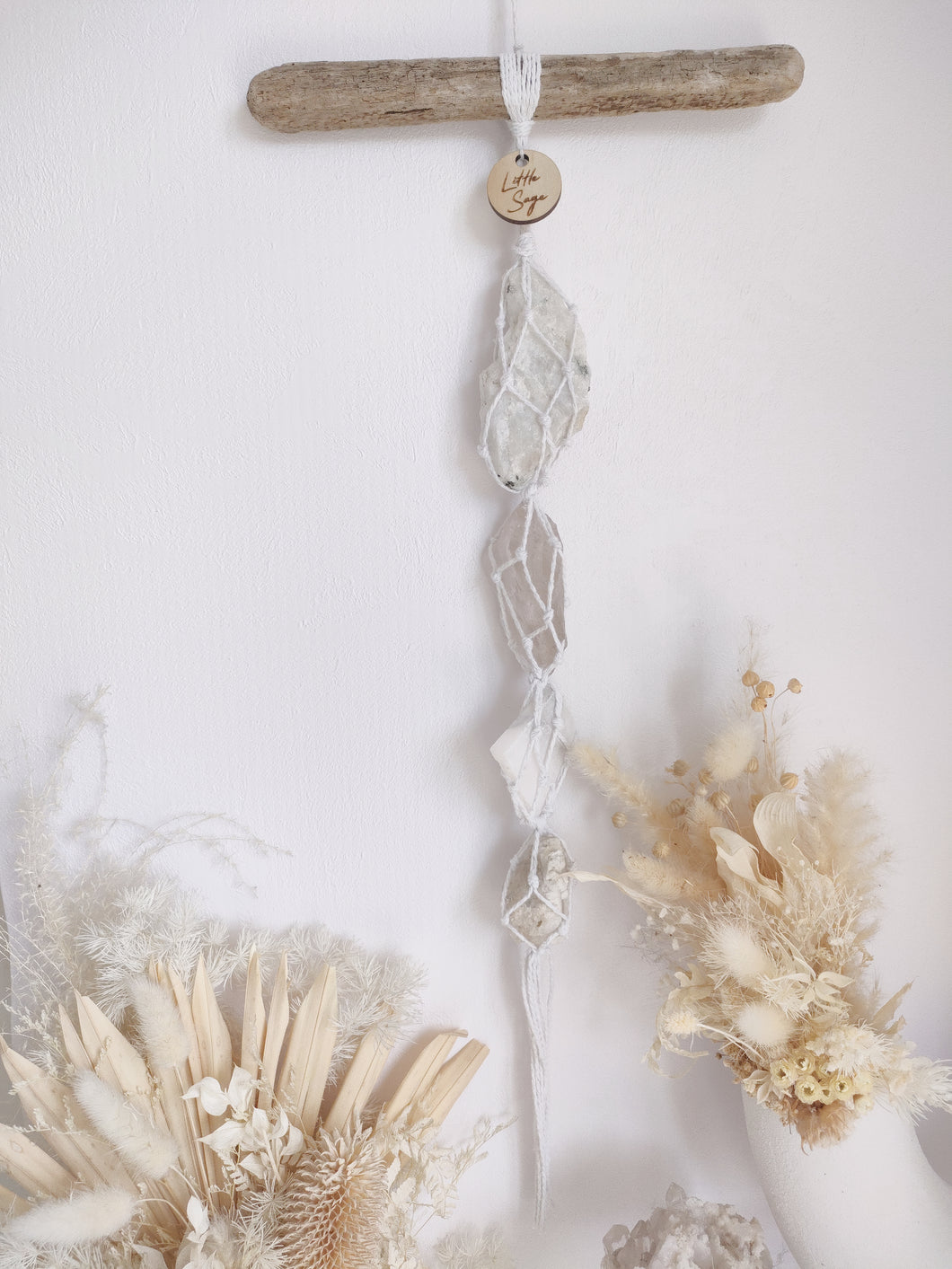 Moonstone - Clear Quartz - Mangano -  Clear Quartz Cluster