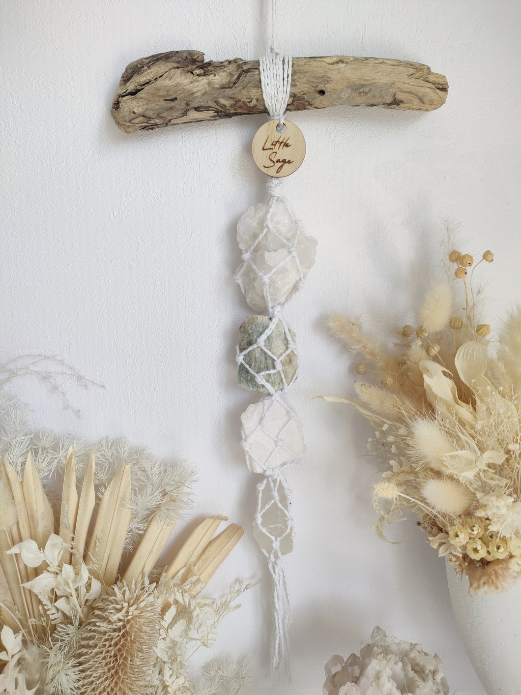 Clear Quartz Cluster - Golden Beryl - Mangano Calcite - White Calcite