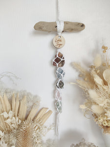 Red Calcite - Blue Calcite - Iolite - Rose Quartz - Golden Beryl