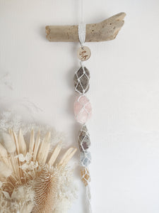 Tanzurine - Rose Quartz - Golden Beryl - Blue Calcite - Honey Calcite