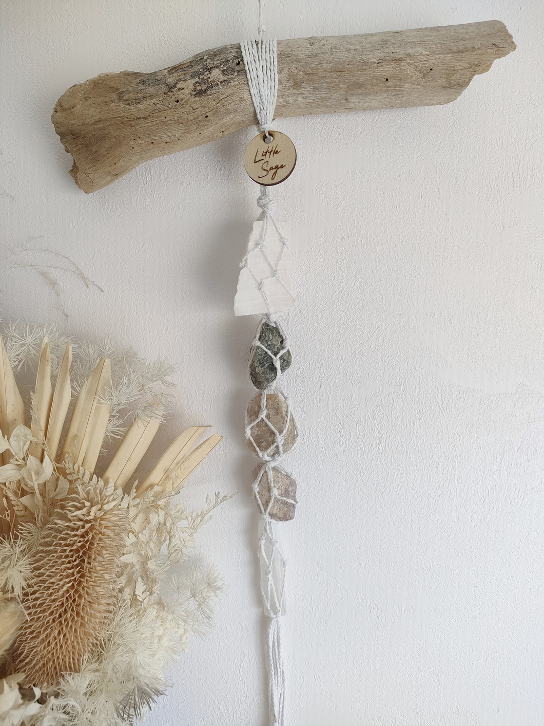 White Calcite - Labradorite - Cream Moonstone - Tanzurine - Selenite
