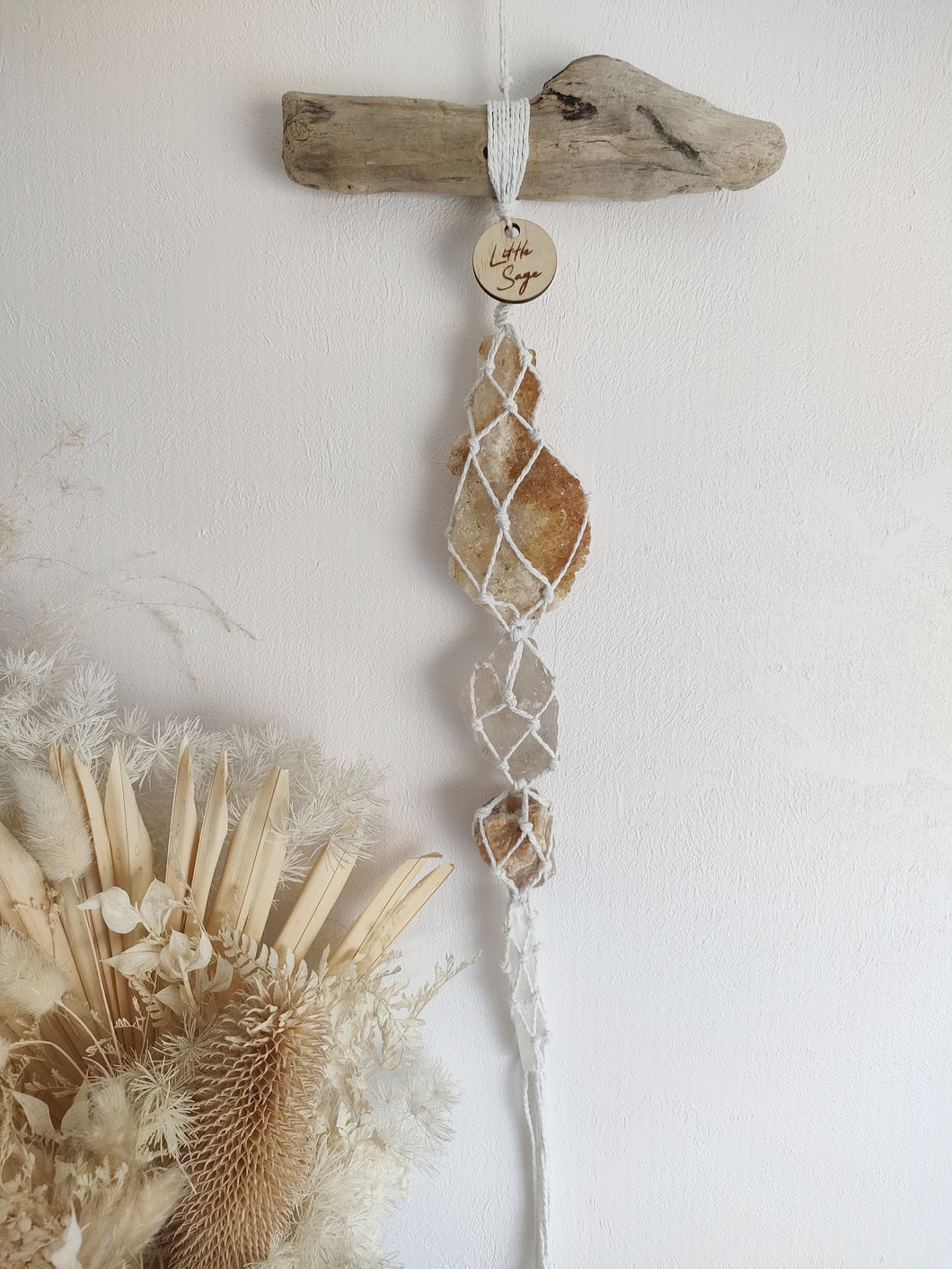 Citrine - Clear Quartz - Moonstone - Selenite