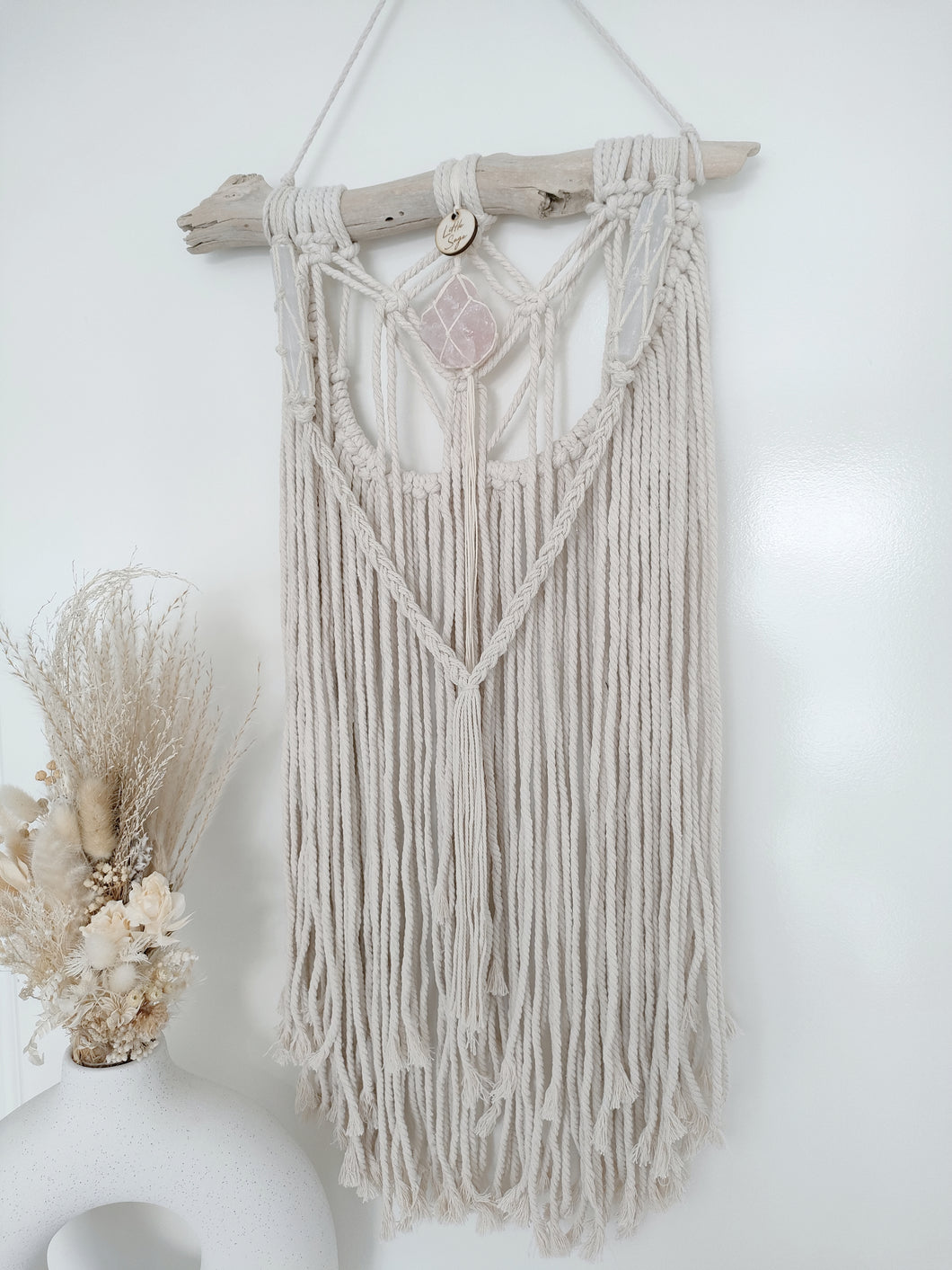 Rose Quartz - Selenite