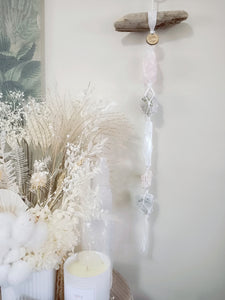 Rose Quartz - Sunstone - Selenite - Green Tourmaline - Moonstone