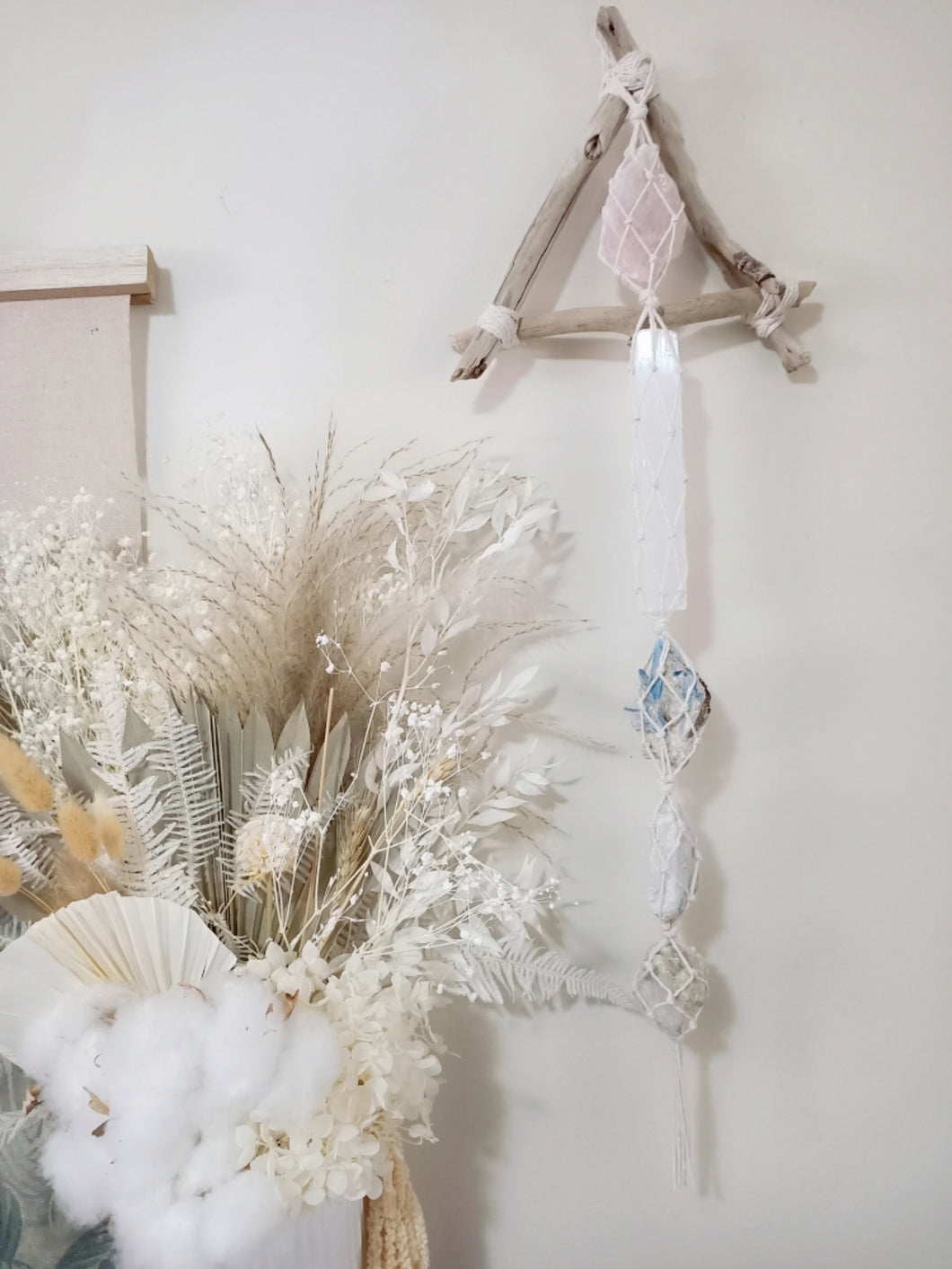 Rose Quartz - Selenite - Kyanite - Green Tourmaline - Moonstone