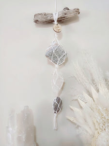 Citrine Cluster - Clear Quartz - Spinel Matrix