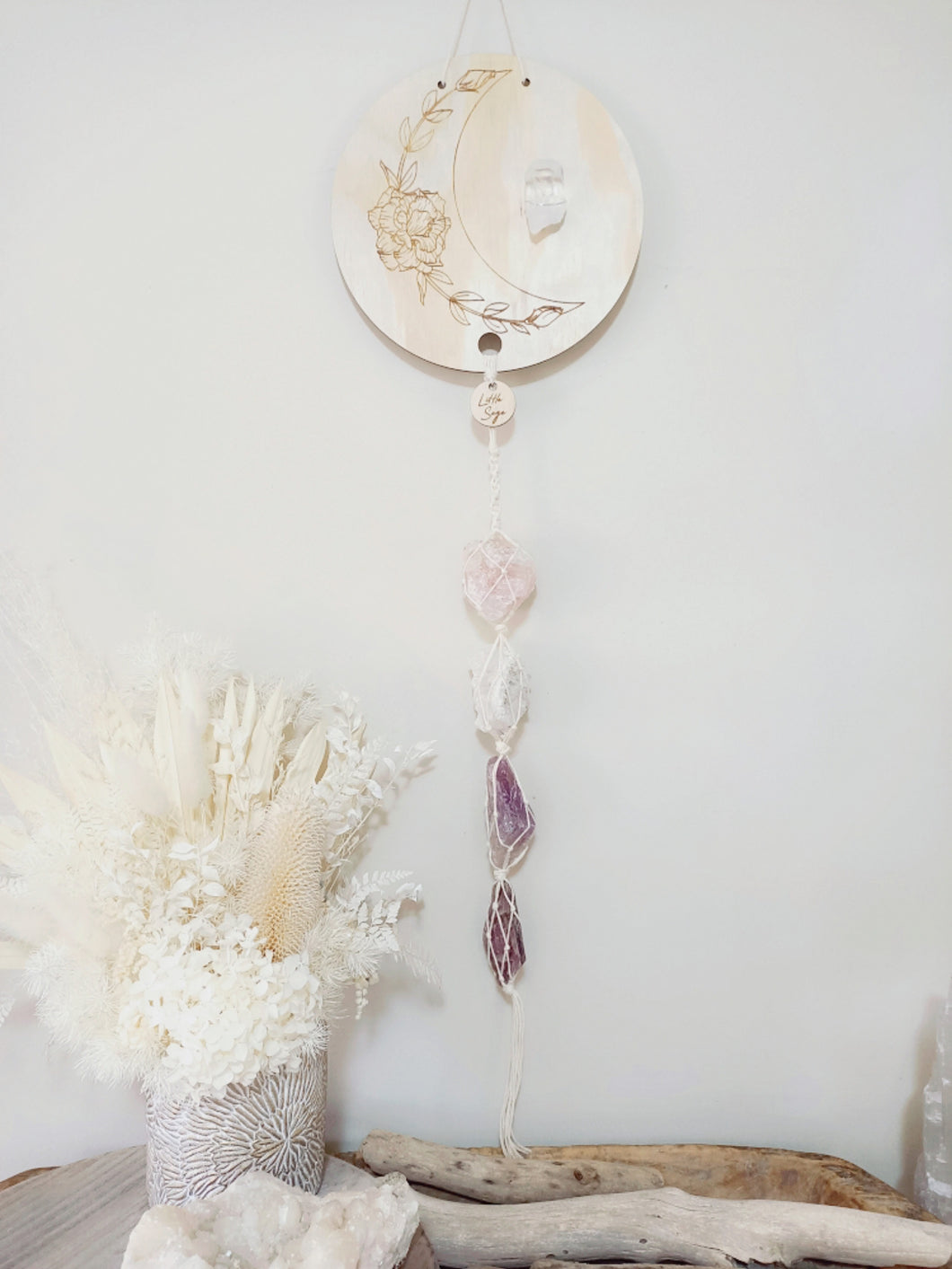 • Perfectly Imperfect • Rose Quartz - Clear Quartz - Amethyst - Mica