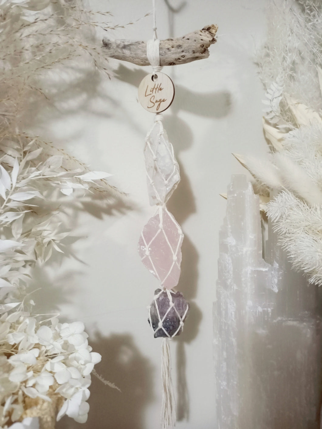 Clear Quartz - Rose Quartz - Amethyst