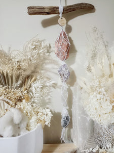 Sunstone - Lepidolite - Clear Quartz - Moonstone