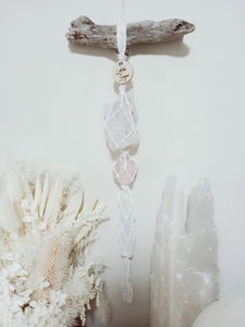 Clear Quartz - Rose Quartz - Selenite